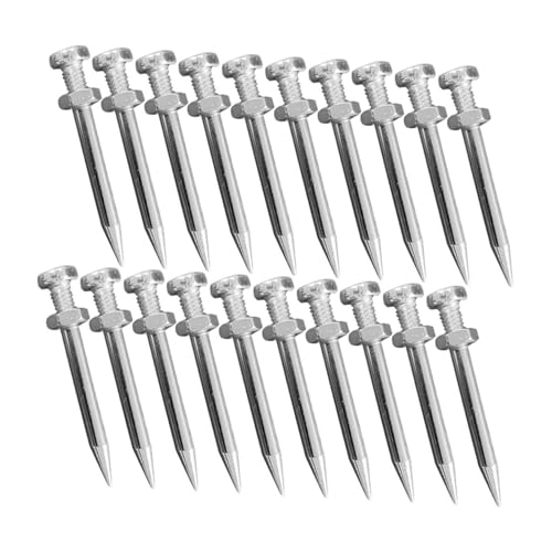 WEKADRIN 20 Stück Teiliges Metall Rasenlüfter Schuhnägel Lange Belüfter Spikes für Gartenbodenbelüfter Schuhzubehör Robustes Aerator Werkzeug für Effektive Bodenbelüftung Rasenflächen WEKADRIN 20 Stück Teiliges Metall Rasenlüfter Schuhnägel Lange Belüfter Spikes für Gartenbodenbelüfter Schuhzubehör Robustes Aerator Werkzeug für Effektive Bodenbelüftung Rasenflächen von WEKADRIN