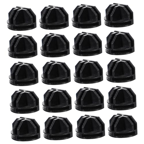 WEKADRIN 20 Stück Teiliges Steckregal Verbindungsset aus Robustem Abs Kunststoff Würfel Organizer Clips mit Kreuznut zur Einfachen Verbindung von Schränken Schuhregalen und von WEKADRIN