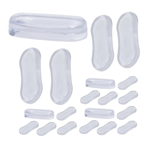 WEKADRIN 20 Stück Teiliges Toilettendeckel Polster aus Weichem Verschleißfestem Silikon Transparente Selbstklebende Pufferpads mit Stoßdämpfender Wirkung Geräuschloser Soft Close Schutz für WEKADRIN 20 Stück Teiliges Toilettendeckel Polster aus Weichem Verschleißfestem Silikon Transparente Selbstklebende Pufferpads mit Stoßdämpfender Wirkung Geräuschloser Soft Close Schutz für von WEKADRIN