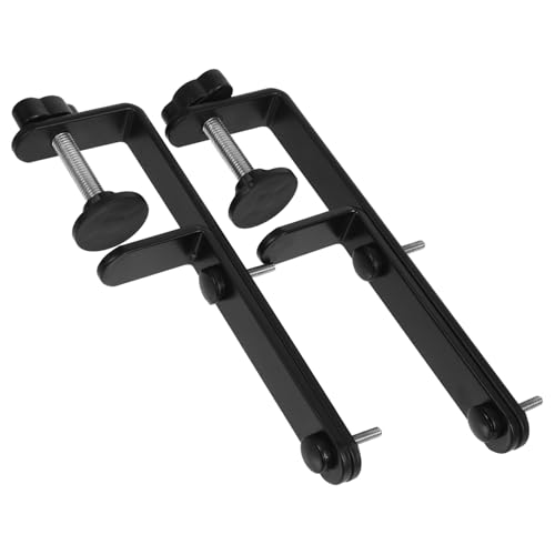 WEKADRIN 2st Desktop-ständer Wandorganizer Für Schlafzimmer Steckbrett Für Den Schreibtisch Wandorganisator Zubehör Für Stehtische Schreibtischrückwand Steckbretter Für Wände Black Abs von WEKADRIN