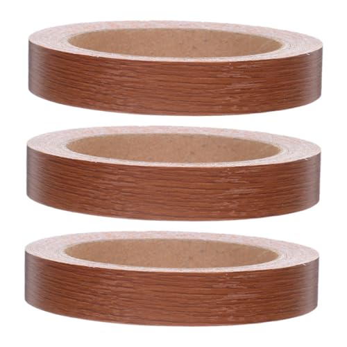 WEKADRIN 3 Rollen Selbstklebendes Wood Edging Trim mit Realistischer Holzmaserung Schützend und Kratzfest Möbel Kantenband für Tische Stühle Türen Fenster Breit Lang DIY Holzleisten WEKADRIN 3 Rollen Selbstklebendes Wood Edging Trim mit Realistischer Holzmaserung Schützend und Kratzfest Möbel Kantenband für Tische Stühle Türen Fenster Breit Lang DIY Holzleisten von WEKADRIN