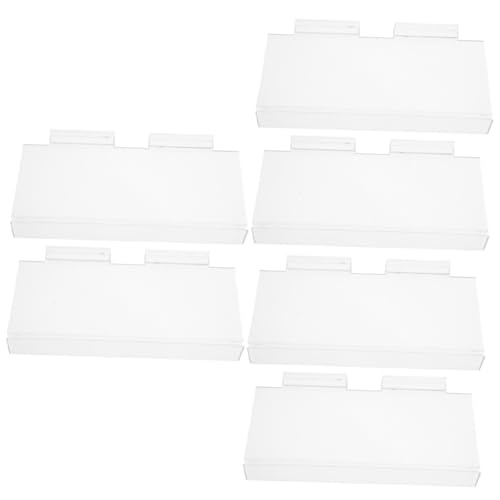 WEKADRIN 3 Sätze Transparente Wandregale Für Schuhpräsentation Robuste Verschleißfeste Für Einzelhandel Schuhregal Für Laden Platzsparend Langlebig 2 Stück * 3 WEKADRIN 3 Sätze Transparente Wandregale Für Schuhpräsentation Robuste Verschleißfeste Für Einzelhandel Schuhregal Für Laden Platzsparend Langlebig 2 Stück * 3 von WEKADRIN