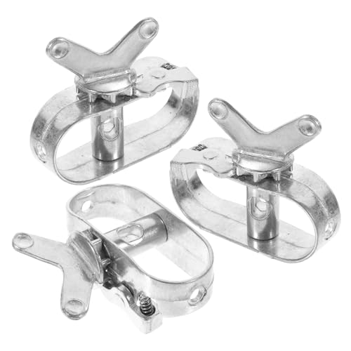 WEKADRIN 3 Stück Aluminium Poolabdeckungs Winde Teilig Selbstsichernde Kabel Winde Robust für Bodenswimmingpools Einfache Installation Rostfrei Winterfest von WEKADRIN