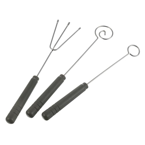 WEKADRIN 3 Stück Teiliges Edelstahl Schokoladen dipping Ergonomischem Griff Vielseitige Fondue gabeln für Kuchen Dekoration Obst und Süßigkeiten Praktisches Küchen gadget für Backzubehör WEKADRIN 3 Stück Teiliges Edelstahl Schokoladen dipping Ergonomischem Griff Vielseitige Fondue gabeln für Kuchen Dekoration Obst und Süßigkeiten Praktisches Küchen gadget für Backzubehör von WEKADRIN