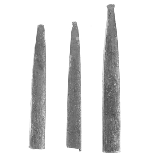 WEKADRIN 3 Stück Teiliges Hammerkeil aus Robustem Eisen Geformte Spaltkeile für Stabile Fixierung Widerstandsfähig gegen Verformung und Einfach zu Montieren Ersatzteile für Hammergriff von WEKADRIN