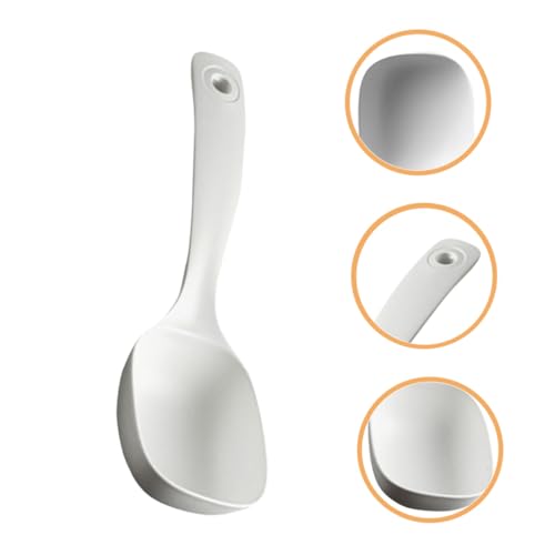 WEKADRIN 3 Stück Teiliges Suppenkellen Hitzebeständigem PP Langlebig und Ergonomisch Großer Servierlöffel für Suppen Brei und Eintöpfe für Restaurant und Haushalt von WEKADRIN
