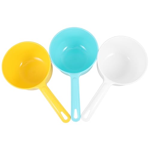 WEKADRIN 3 Stück Teiliges Wasser Schöpflöffel mit Großem Fassungsvermögen Ergonomischem Griff Vielseitig Einsetzbar für Bad Küche und Garten Haushaltsutensil in Weiß Gelb und Blau WEKADRIN 3 Stück Teiliges Wasser Schöpflöffel mit Großem Fassungsvermögen Ergonomischem Griff Vielseitig Einsetzbar für Bad Küche und Garten Haushaltsutensil in Weiß Gelb und Blau von WEKADRIN