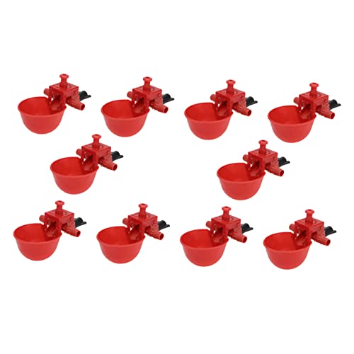 WEKADRIN 30 Stück Automatische Geflügeltränke Teiliges Kunststoff Hühnertränke mit Verstellbarem Wasserdurchfluss Robust und Installieren Geeignet für Hühner Tauben und Geflügelhaltung WEKADRIN 30 Stück Automatische Geflügeltränke Teiliges Kunststoff Hühnertränke mit Verstellbarem Wasserdurchfluss Robust und Installieren Geeignet für Hühner Tauben und Geflügelhaltung von WEKADRIN