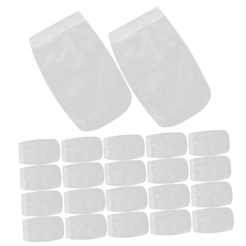 WEKADRIN 30 Stück Pool Skimmer Socken Elastisch Feinfilter Netz für Skimmerkorb Schwimmbecken Geeignet Wiederverwendbar Einfache Reinigung für Boden Aufstellpools von WEKADRIN