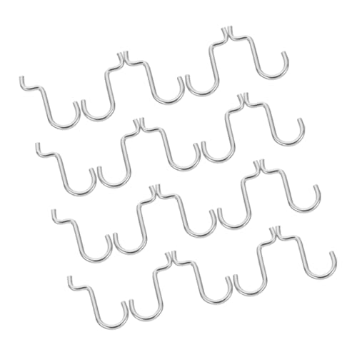 WEKADRIN 30 Stück Teiliges Lochwand Haken aus Robustem Eisen Draht Rutschfest Beschichtet Vielseitig für Werkstatt Garage und Bastelraum Praktische Aufhängehaken zur Effizienten Werkzeug WEKADRIN 30 Stück Teiliges Lochwand Haken aus Robustem Eisen Draht Rutschfest Beschichtet Vielseitig für Werkstatt Garage und Bastelraum Praktische Aufhängehaken zur Effizienten Werkzeug von WEKADRIN