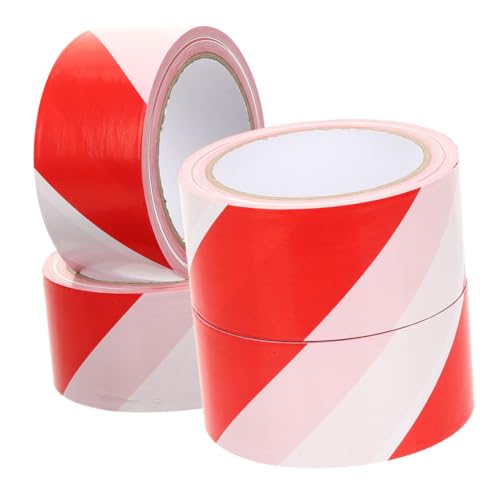 WEKADRIN 4 Rollen Teiliges PE Absperrband Rot Weiß Warnband Nicht Klebend Reißfest Warnmarkierung für Sicherheitsabsperrungen und Halloween Dekoration im Innenbereich WEKADRIN 4 Rollen Teiliges PE Absperrband Rot Weiß Warnband Nicht Klebend Reißfest Warnmarkierung für Sicherheitsabsperrungen und Halloween Dekoration im Innenbereich von WEKADRIN