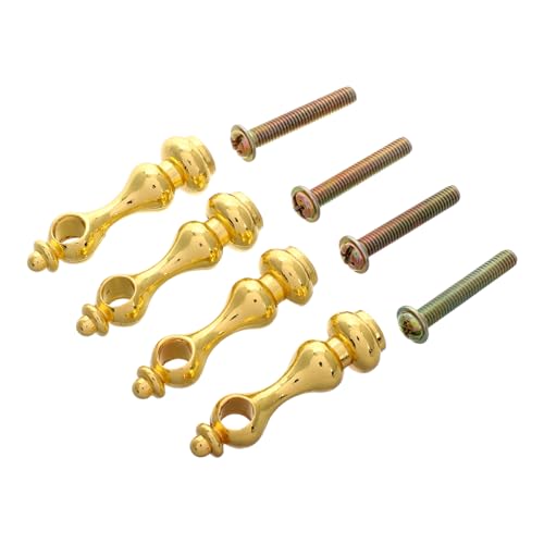 WEKADRIN 4 STÜCKE Metallspindeln Möbelverbinder Postkappen für Glasgeländer Railing Post Connector Cap Goldfarbig Möbel Geländerpfosten Zubehör WEKADRIN 4 STÜCKE Metallspindeln Möbelverbinder Postkappen für Glasgeländer Railing Post Connector Cap Goldfarbig Möbel Geländerpfosten Zubehör von WEKADRIN