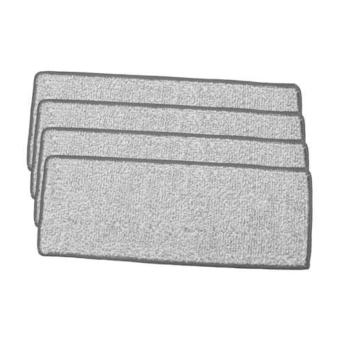 WEKADRIN 4 Stück Ersatz Wischmopp pads aus Saugfähigem Mikrofaser fasertuch Waschbare Nachfüllbezüge für Flachmopp Langlebig und Vielseitig Geeignet Fliesen Marmorböden WEKADRIN 4 Stück Ersatz Wischmopp pads aus Saugfähigem Mikrofaser fasertuch Waschbare Nachfüllbezüge für Flachmopp Langlebig und Vielseitig Geeignet Fliesen Marmorböden von WEKADRIN