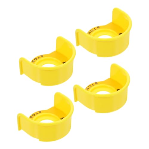 WEKADRIN 4 Stück Not aus tastenschutz Rund Staub Schutzhaube für Aufzüge Not aus schalter Sicherheitsabdeckung Einfach Montage und Schnelle Reaktion von WEKADRIN