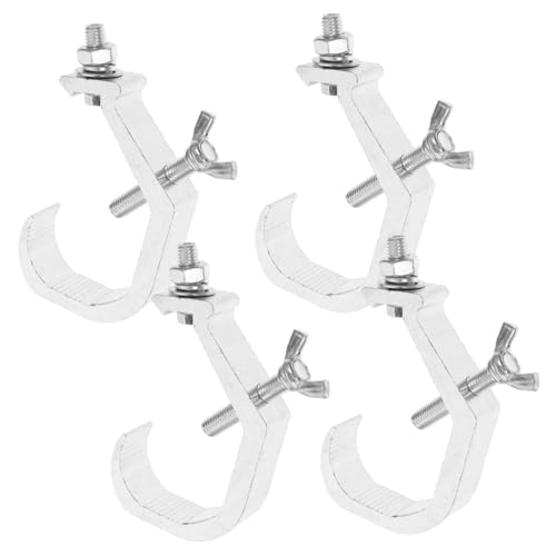 WEKADRIN 4 Stück Teiliges Aluminium Traversen Klammern Bühnenlicht Halterung Schwerlast Lichtklemme für Bewegliche Scheinwerfer Bühnenbeleuchtung Vielseitig Einsetzbar Einfache Montage WEKADRIN 4 Stück Teiliges Aluminium Traversen Klammern Bühnenlicht Halterung Schwerlast Lichtklemme für Bewegliche Scheinwerfer Bühnenbeleuchtung Vielseitig Einsetzbar Einfache Montage von WEKADRIN