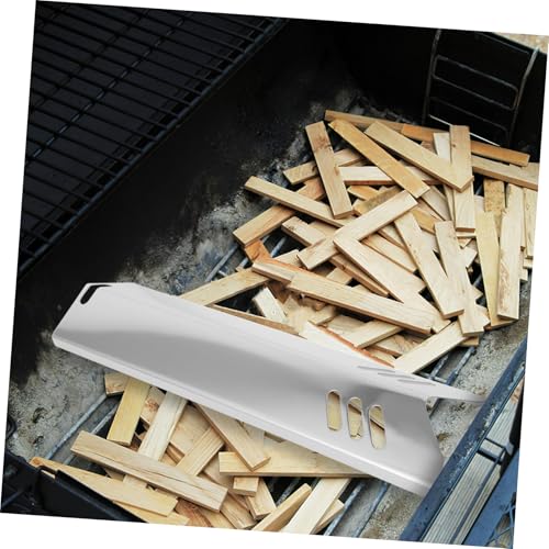 WEKADRIN 4 Stück Teiliges Brennerabdeckungen aus Edelstahl Verstellbare Grill Ersatzteile mit Glatter Oberfläche für Gleichmäßige Hitzeverteilung Vielseitige BBQ Heizplatten für Gasgrills WEKADRIN 4 Stück Teiliges Brennerabdeckungen aus Edelstahl Verstellbare Grill Ersatzteile mit Glatter Oberfläche für Gleichmäßige Hitzeverteilung Vielseitige BBQ Heizplatten für Gasgrills von WEKADRIN