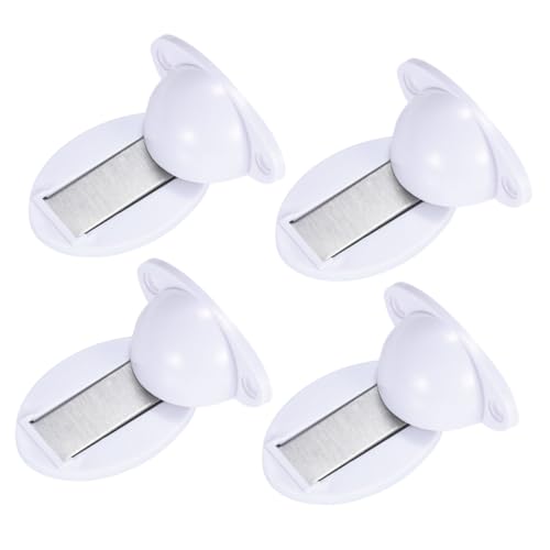 WEKADRIN 4 Stück Teiliges Magnetisches Türstopper Kunststoff Abs Befestigung per Schraube Bohren Starker Magnet Geräuscharm für Wohn Schlaf Badezimmer Weiß WEKADRIN 4 Stück Teiliges Magnetisches Türstopper Kunststoff Abs Befestigung per Schraube Bohren Starker Magnet Geräuscharm für Wohn Schlaf Badezimmer Weiß von WEKADRIN