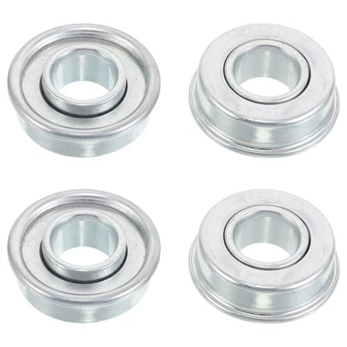 WEKADRIN 4 Stück Teiliges Metall Radlager für Rasenmäher Passend für Front und Hinterräder Langlebige Metalllager für verbesserten Lauf und effizienten Betrieb von Hand Aufsitzrasenmähern von WEKADRIN