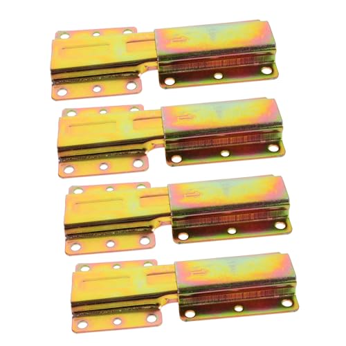 WEKADRIN 4 Stück Teiliges Sofaverbinder Gold Stabile Möbelverbindungsschiene Vielseitig Einsetzbar für Sofas und Möbel Eleganter Möbelverbinder mit Langlebiger Konstruktion WEKADRIN 4 Stück Teiliges Sofaverbinder Gold Stabile Möbelverbindungsschiene Vielseitig Einsetzbar für Sofas und Möbel Eleganter Möbelverbinder mit Langlebiger Konstruktion von WEKADRIN