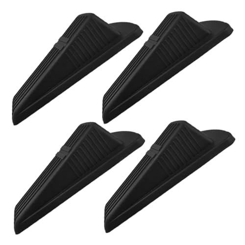 WEKADRIN 4 Stück Teiliges Türkeil Rutschfeste Türstopper aus Robustem Material Winddicht Bohren Schutz gegen Zugluft Geeignet für Schwere Haustüren und Brandschutztüren für Türtypen WEKADRIN 4 Stück Teiliges Türkeil Rutschfeste Türstopper aus Robustem Material Winddicht Bohren Schutz gegen Zugluft Geeignet für Schwere Haustüren und Brandschutztüren für Türtypen von WEKADRIN