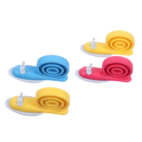 WEKADRIN 4 Stück Türstopper Kunststoff Türkeil Snail Design Bunte Farben Rutschfest Sicher für Fliesen Böden Leicht zu Reinigen und Schonend für Türen Zufällige Farbe Zufällige Farbe WEKADRIN 4 Stück Türstopper Kunststoff Türkeil Snail Design Bunte Farben Rutschfest Sicher für Fliesen Böden Leicht zu Reinigen und Schonend für Türen Zufällige Farbe Zufällige Farbe von WEKADRIN