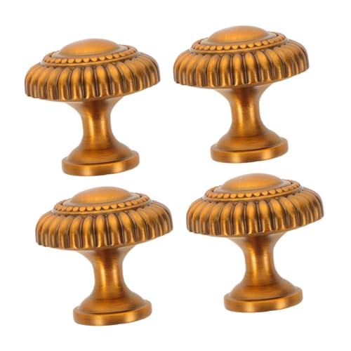 WEKADRIN 4 Stück Vintage Möbelgriffe aus Zinklegierung Rutschfeste Ergonomische Schrankgriffe für Küchen Kleiderschränke Stabile Elegante Möbelbeschläge für Kommoden WEKADRIN 4 Stück Vintage Möbelgriffe aus Zinklegierung Rutschfeste Ergonomische Schrankgriffe für Küchen Kleiderschränke Stabile Elegante Möbelbeschläge für Kommoden von WEKADRIN