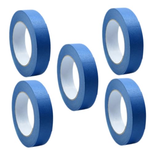 WEKADRIN 5 Rollen Malerkreppband Breit Lang Stark Haftendes Abklebeband für Wand Autolackierung Leicht Abreißbar Vielseitig für Malerarbeiten Dekoration und DIY projekte Geeignet WEKADRIN 5 Rollen Malerkreppband Breit Lang Stark Haftendes Abklebeband für Wand Autolackierung Leicht Abreißbar Vielseitig für Malerarbeiten Dekoration und DIY projekte Geeignet von WEKADRIN