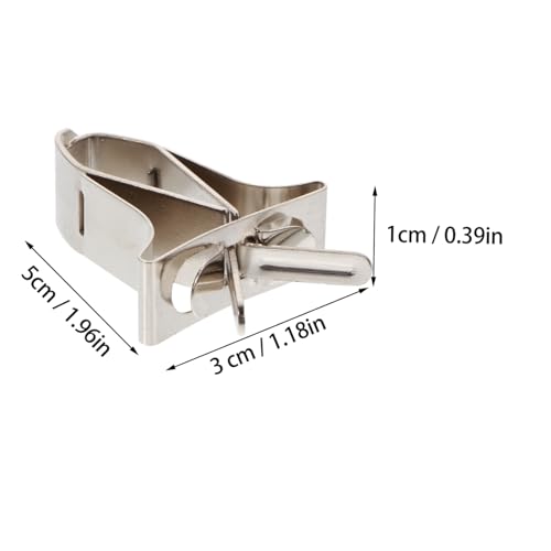 WEKADRIN 5 Stück Teiliges Edelstahl Vogel Futterhalter Langlebige Multifunktionale Futterklammern für Papageien und Vögel Praktisch zum Befestigen von Gemüse und Obst im Käfig WEKADRIN 5 Stück Teiliges Edelstahl Vogel Futterhalter Langlebige Multifunktionale Futterklammern für Papageien und Vögel Praktisch zum Befestigen von Gemüse und Obst im Käfig von WEKADRIN