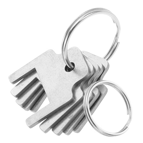 WEKADRIN 5 Stück Teiliges Schlüsselset für Papierspender und Seifenspender Korrosionsbeständig Kompatibel mit Schloss Installieren Sicherer Schutz für Haushalt Büro Hotel von WEKADRIN