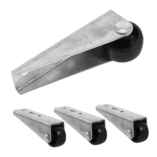WEKADRIN 5 Stück Teiliges Set Tür Unterstützungsräder Schwerlast Schiebetür Schwerlastrollen mit Verstärktem Design für Kompatibilität Sagging Funktion und Einfache Montage bei Garten Boots von WEKADRIN