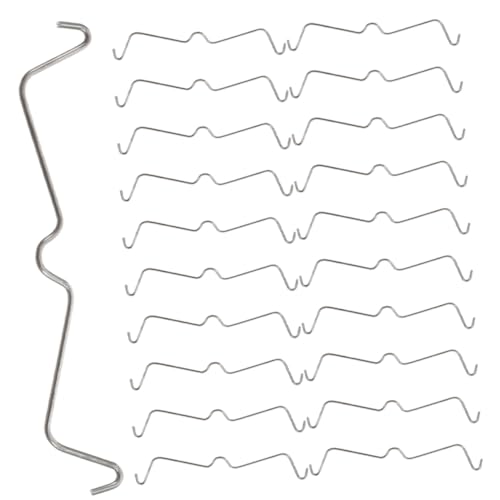 WEKADRIN 50 Stück Pegboard Haken Clips aus Robustem Material Praktische Lochwand Zubehör für Sicheres Befestigen Installieren und Wiederverwendbar für Werkstatt Garage und Bastelbedarf WEKADRIN 50 Stück Pegboard Haken Clips aus Robustem Material Praktische Lochwand Zubehör für Sicheres Befestigen Installieren und Wiederverwendbar für Werkstatt Garage und Bastelbedarf von WEKADRIN