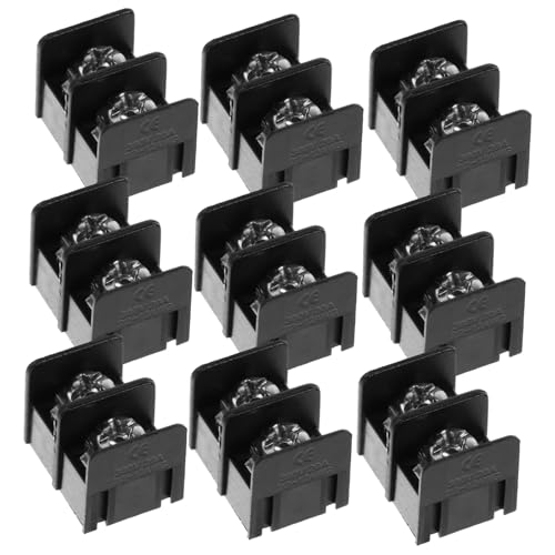 WEKADRIN 50 Stück Polige Schraubklemme Rastermaß Pcb Steckverbinder Elektrische Anschlussklemme Schnellverbinder Robust und Vielseitig für Kabelverbindung WEKADRIN 50 Stück Polige Schraubklemme Rastermaß Pcb Steckverbinder Elektrische Anschlussklemme Schnellverbinder Robust und Vielseitig für Kabelverbindung von WEKADRIN