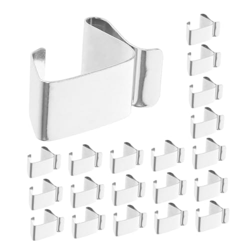 WEKADRIN 50 Stück Weihnachtslichterhaken Weihnachtslichter Dachrinnenaufhänger Dachrinnenaufhänger Für Weihnachtslichter Dachrinnenhaken von WEKADRIN