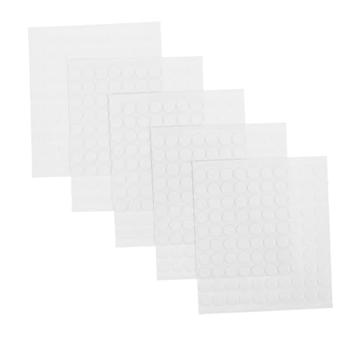 WEKADRIN 500 Stück Transparente Doppelseitige Ablösbare Klebepunkte Starke Acrylhaftung Rundes Nano klebepad Spurlos Wiederverwendbar für Zuhause Büro und Bastelprojekte von WEKADRIN