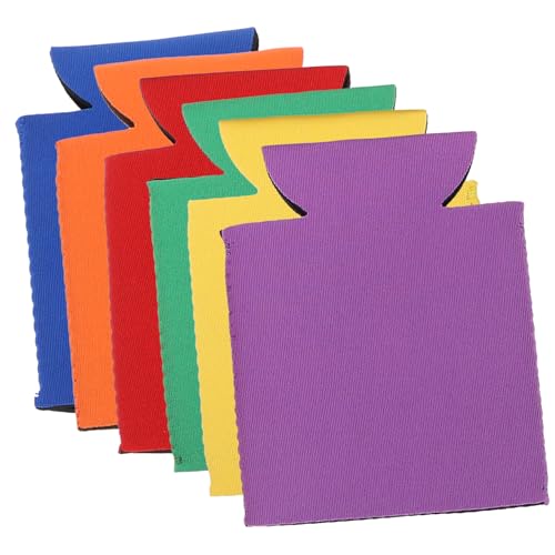 WEKADRIN 6 Stück Teiliges Dosen Isolierhüllen Multifunktionale Bierflaschen Kühlschutz Leichte Getränke Sleeves in Gelb Lila Grün Blau Orange für Alltag und Outdoor WEKADRIN 6 Stück Teiliges Dosen Isolierhüllen Multifunktionale Bierflaschen Kühlschutz Leichte Getränke Sleeves in Gelb Lila Grün Blau Orange für Alltag und Outdoor von WEKADRIN