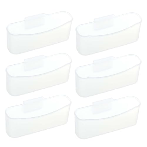 WEKADRIN 6 Stück Teiliges Kühlschrank Aufbewahrungsbox für Gewürzbeutel Transparenter Fridge Organizer mit Praktischem Öffnungsdesign Langlebig Bpa frei Vielseitig für Ordentliche Kühl von WEKADRIN