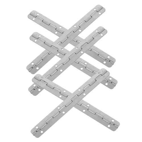 WEKADRIN 6 Stück Teiliges Metall Klavierscharniere Langlebig Rostfrei für Holzbox Schmuckkasten Dekorative Scharniere Einfache Montage Robuste Langscharniere WEKADRIN 6 Stück Teiliges Metall Klavierscharniere Langlebig Rostfrei für Holzbox Schmuckkasten Dekorative Scharniere Einfache Montage Robuste Langscharniere von WEKADRIN