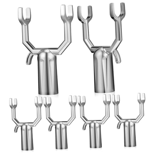 WEKADRIN 6 Stück Teiliges Obstbaum U förmig Baumzweigstützen mit Elektroplattierung Robuste Astklammern für Garten Obstbäume Stabilisierend gegen Wind Schnee für Junge Bäume und Bonsai WEKADRIN 6 Stück Teiliges Obstbaum U förmig Baumzweigstützen mit Elektroplattierung Robuste Astklammern für Garten Obstbäume Stabilisierend gegen Wind Schnee für Junge Bäume und Bonsai von WEKADRIN