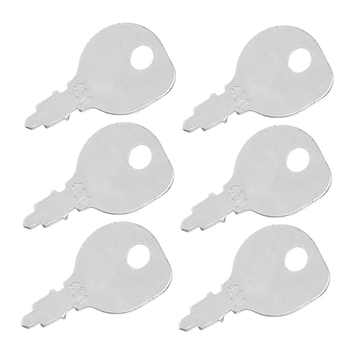 WEKADRIN 6 Stück Zündschlüssel für Rasenmäher und Landwirtschaftliche Geräte Robustes Ersatzteil Kompatibel mit Kubota Zuverlässige Starter Schlüssel für Traktoren und Baumaschinen WEKADRIN 6 Stück Zündschlüssel für Rasenmäher und Landwirtschaftliche Geräte Robustes Ersatzteil Kompatibel mit Kubota Zuverlässige Starter Schlüssel für Traktoren und Baumaschinen von WEKADRIN