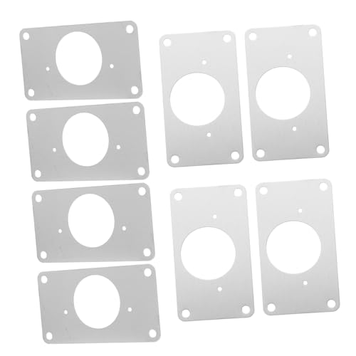 WEKADRIN 8 Stück Edelstahl Scharnier Reparaturset für Schranktüren mit Schrauben Robuste Befestigungsplatten zur Einfachen Montage und Langlebigen Reparatur von Möbelbeschlägen Vielseitig WEKADRIN 8 Stück Edelstahl Scharnier Reparaturset für Schranktüren mit Schrauben Robuste Befestigungsplatten zur Einfachen Montage und Langlebigen Reparatur von Möbelbeschlägen Vielseitig von WEKADRIN