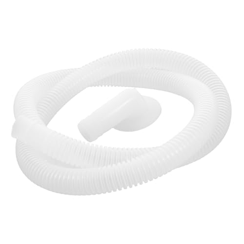 WEKADRIN Ablaufschlauch mit Anschluss für Klimaanlagen Transparenter Vinylschlauch mit Gummiring Kompatibel mit Fenstereinheiten und Split Klimageräten Kondensatablauf von WEKADRIN