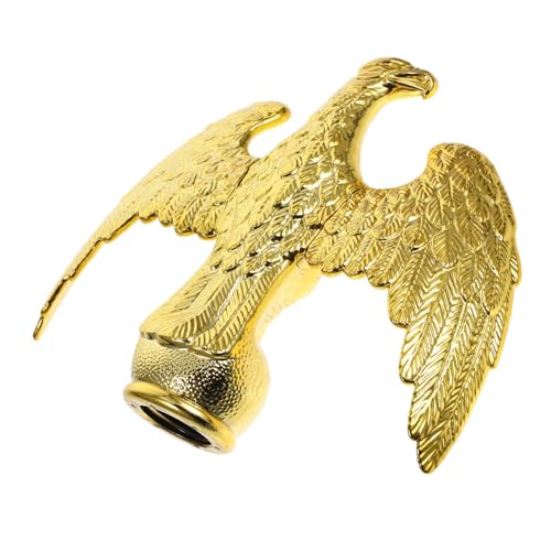 WEKADRIN Adler Fahnenmastkopf Kunststoff Outdoor Flaggenmast Ornament Wetterfestes Fahnenmast Endstück Installieren Dekoratives Adler Top für Garten und Plätze von WEKADRIN