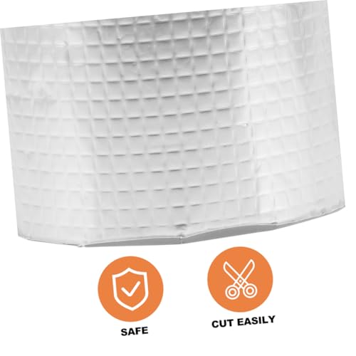 WEKADRIN Aluminiumfolie Butyl dichtungsband Selbstklebendes Dach reparaturband UV beständig Wasserbarriere für Stahlblech Dächer und Abdichtung Wohnwagen Fenster Camping WEKADRIN Aluminiumfolie Butyl dichtungsband Selbstklebendes Dach reparaturband UV beständig Wasserbarriere für Stahlblech Dächer und Abdichtung Wohnwagen Fenster Camping von WEKADRIN