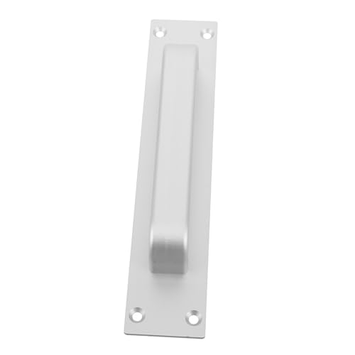 WEKADRIN Aluminiumlegierung Schiebetürgriff für Wohnmobile Elegantes Design Einfache Installation Langlebig und Modern für Schiebetüren und Möbel Silberner Mattfinish von WEKADRIN