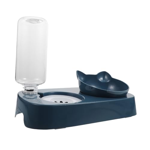 WEKADRIN Auslaufsicherer Stabiler Pet Water Dispenser und Trinkschale mit Abnehmbarem Napf BPA frei für Katzen und Hunde Leicht zu Reinigen für Sorgenfreies Füttern von WEKADRIN