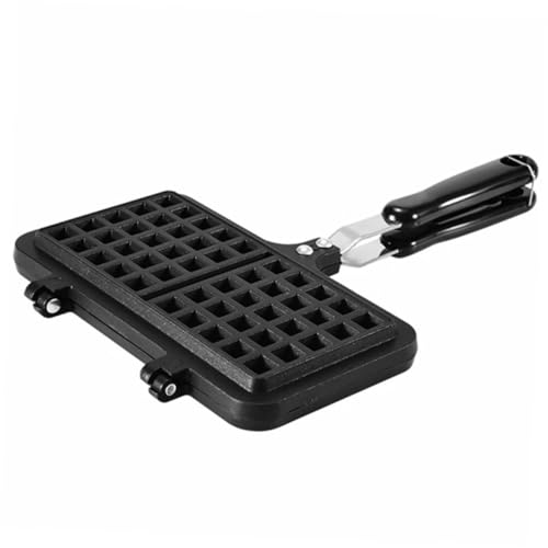 WEKADRIN Backform Waffeleisen Kreative Antihaft Waffelform für Herd Gasherd Geeignet Wiederverwendbare Backform für Kuchen Brot Schokolade Einfach zu Reinigen Platzsparend Geschenkidee von WEKADRIN