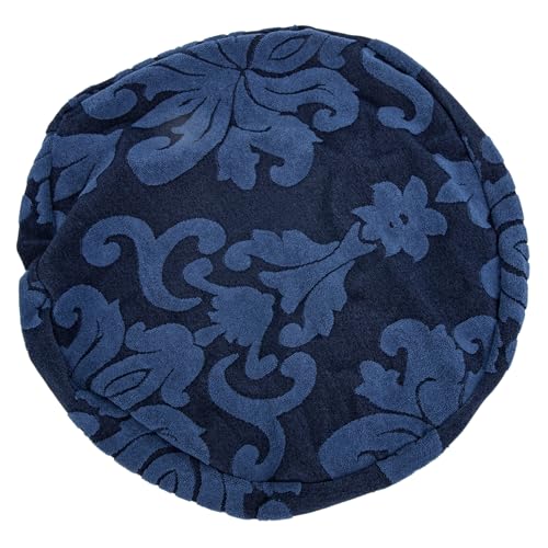 WEKADRIN Barhocker Schonbezug Rund Jacquard Polyester Stuhlbezug Schützt vor Flecken und Tierhaaren Waschbar für Barhocker Hocker Esszimmer Küche Wohnzimmer von WEKADRIN