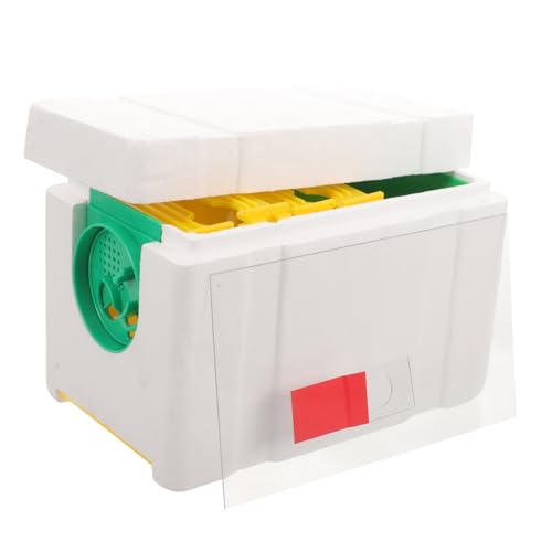 WEKADRIN Beehive Pollination Box Futterbox Leicht Tragbar Imkereizubehör Für Gartenbestäubung Und Bienenzucht von WEKADRIN
