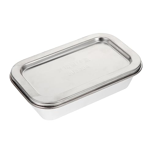 WEKADRIN Butterdose mit Deckel Rechteckige Aufbewahrungsbox für Butter und Lebensmittel Hitze und Kältebeständig Frischehaltend Multifunktionaler Butterhalter für Küche und Kühlschrank von WEKADRIN