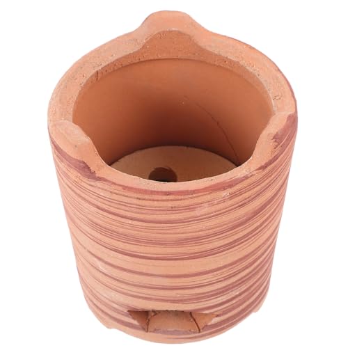 WEKADRIN Clay Stove Portable Barbecue Grill Kompakt Leicht Outdoor Camping Kocher für Bbq Garten Kochen von WEKADRIN